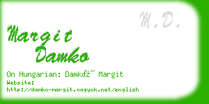 margit damko business card